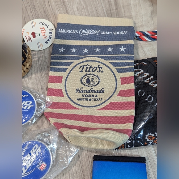 Summertime Party Accessories Bundle Tito's Vodka, Corona, Truly Coozies - Picture 3 of 7